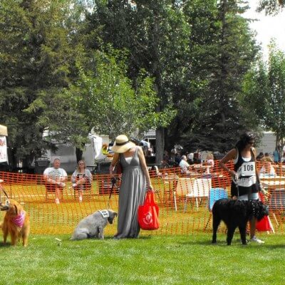 Summer festivals in Green River, Wyoming.