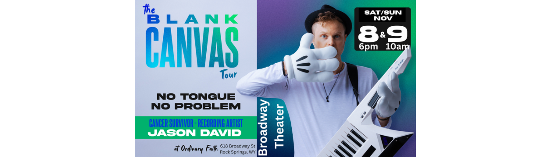 The Blank Canvas Tour